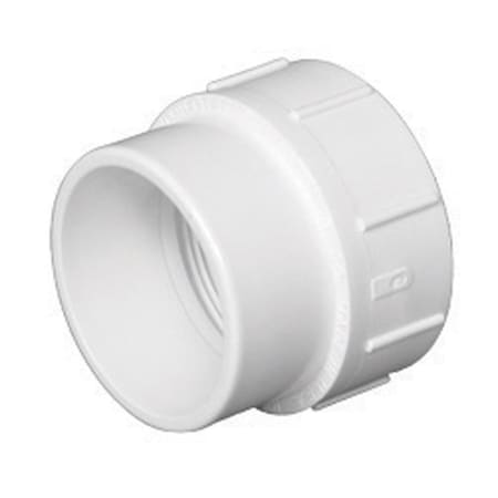 Charlotte Pipe And Foundry Charlotte Pipe Schedule 40 2 in. Spigot X 2 in. D FPT PVC Adapter 1 pk PVC001050800